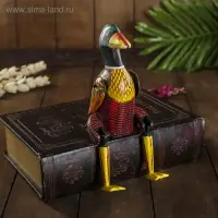 Сувенир "Утка" висячие лапки, дерево 4,5х9х24 см  МИКС