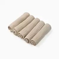 Набор платочков Крошка Я Eco touch 20*20 см-5 шт, муслин, 100 % хлопок