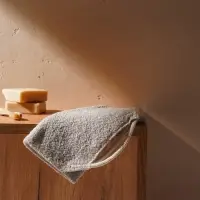 Мочалка - лента массажная SL Home &laquo;Ортика&raquo;, хлопок, 48&times;21 см, бежевая