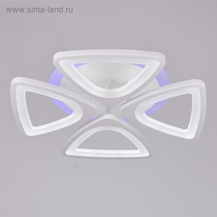 Люстра с ПДУ 03305/4 4х24Вт LED белый 41х41х8см Люстра с ПДУ 03305/4 4х24Вт LED белый 41х41х8см