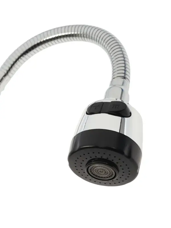 Смеситель для кухни ZEIN Z3043, гибкий излив, картридж 40 мм, без подводки, хром