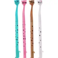 Ручка-прикол Calligrata &laquo;Котик&raquo;, чёрный стержень, гелевая, МИКС