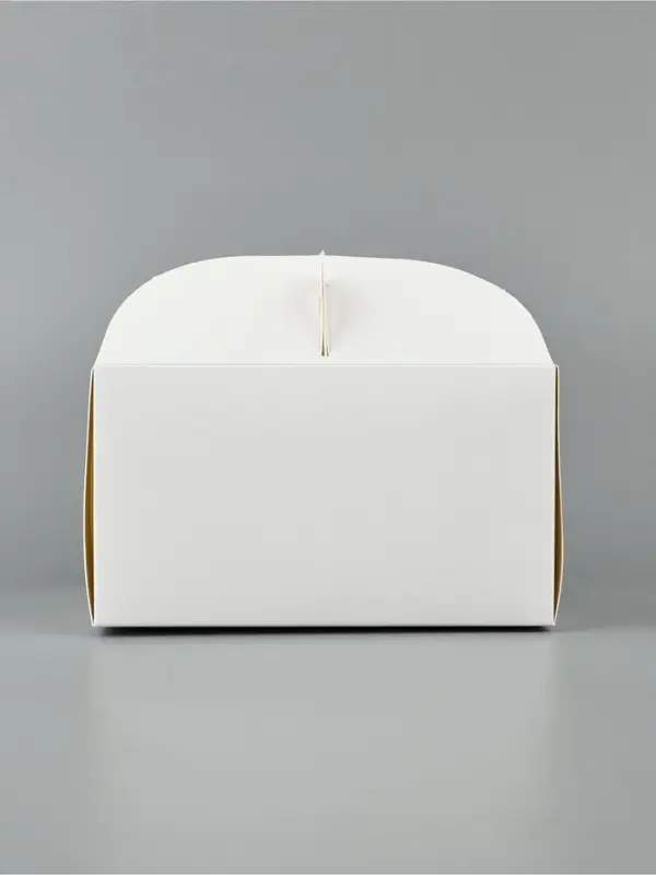 Коробка для бенто - торта &laquo;Белая&raquo;, 14&times;14&times;8 см