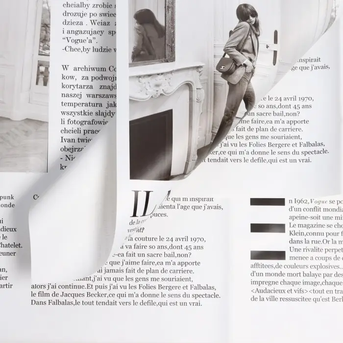 Пленка флористическая «Газета моды» 65 мкм, 50×58 см Пленка флористическая «Газета моды» 65 мкм, 50×58 см