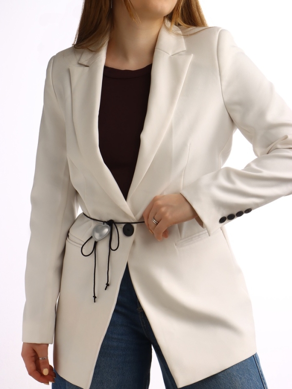 Портупея с кулоном «Сердечко» кожа, трансформер, цвет серебро, 150 см Портупея с кулоном «Сердечко» кожа, трансформер, цвет серебро, 150 см