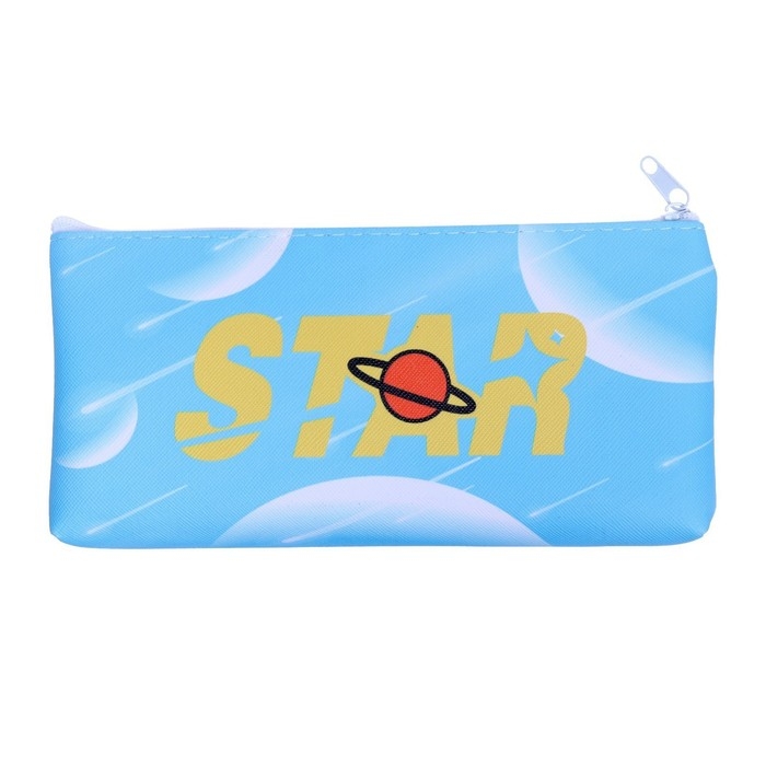 Пенал школьный на молнии Пенал школьный на молнии "Звезда", МИКС