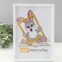 Набор фоторамок для фото 21&times;30 см Keep memories &laquo;Формат&raquo;, с подножкой, 3 шт., (пластиковый экран), белый