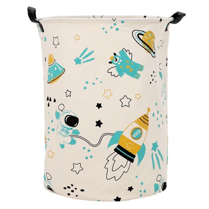 Корзина для игрушек  Корзина для игрушек "Космос" 40х40х48 см