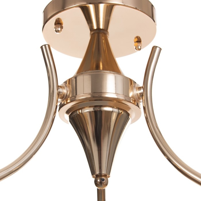 Люстра потолочная Элли 3х40Вт Е27 Золото 52x52x30 см Люстра потолочная Элли 3х40Вт Е27 Золото 52x52x30 см