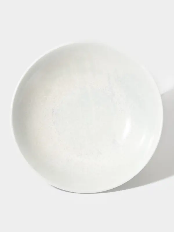 Тарелка глубокая Magistro Willow, d=20.4 см, 800 мл, фарфор, голубая