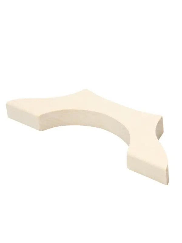 Ручка для бани и сауны, 25&times;7.5&times;2.7 см, деревянная