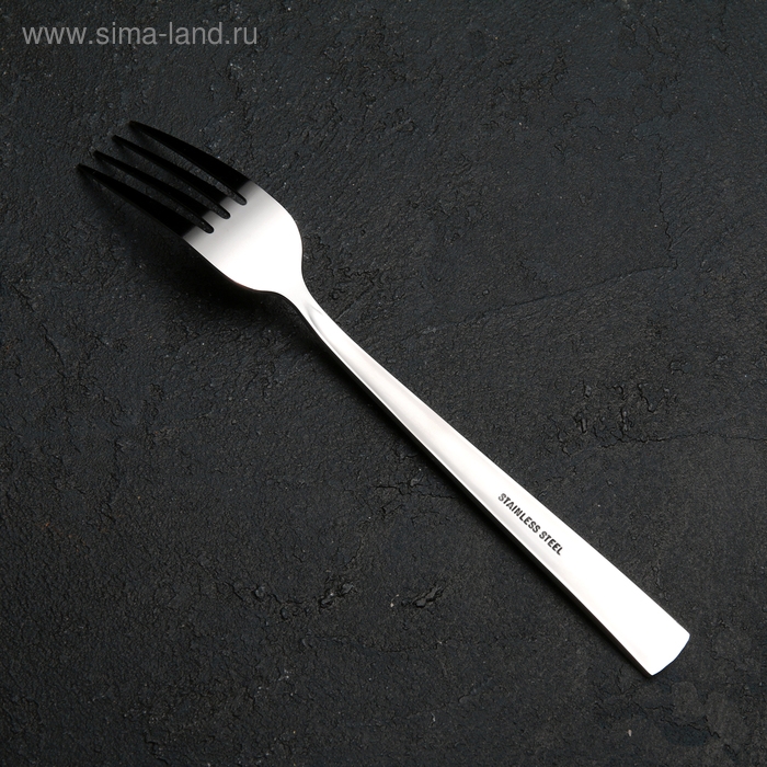 Вилка столовая из нержавеющей стали «Хоккайдо», h=21 см