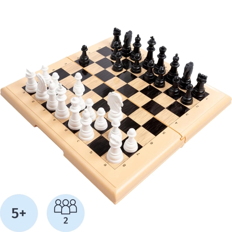 Настольная игра Шашки-Шахматы-Нарды (бол, беж),   03893