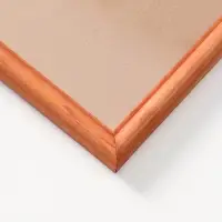 Фоторамка дерево 40х60 см, орех №1 (пластиковый экран)