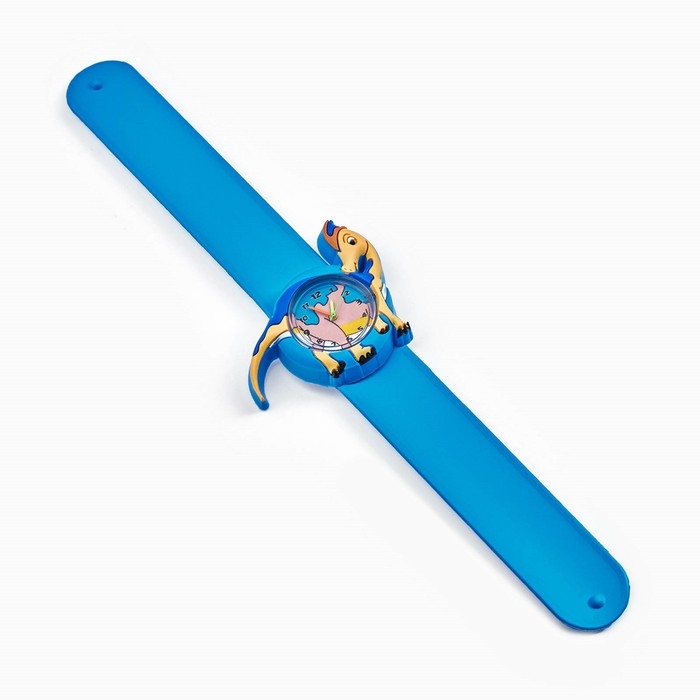 Часы наручные кварцевые детские Часы наручные кварцевые детские "Динозавр", ремешок силикон