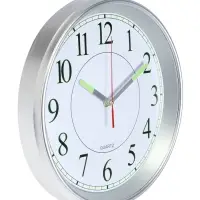 Часы настенные интерьерные &laquo;Илони&raquo;, плавный ход, светящиеся, d=30 см