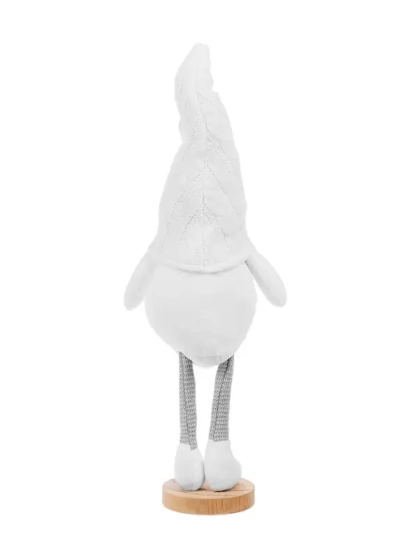 Фигура текстиль «Гном в белом» 55 см, 1 LED, от батареек AG13×3, свечение тёплое белое Фигура текстиль «Гном в белом» 55 см, 1 LED, от батареек AG13×3, свечение тёплое белое