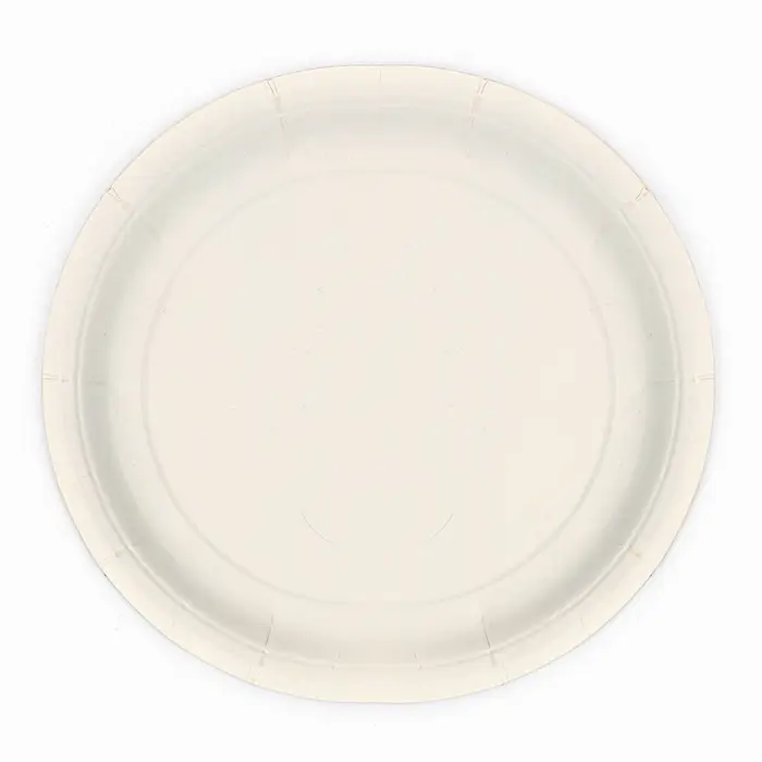 Тарелка одноразовая бумажная «С Новым годом», золотые олени, 18 см