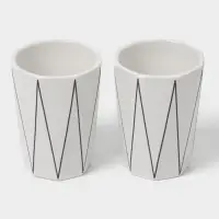 Аксессуары для ванной &laquo;Локо&raquo;, 4 предмета, дозатор для мыла 280 мл, мыльница, 2 стакана 250 мл, белые