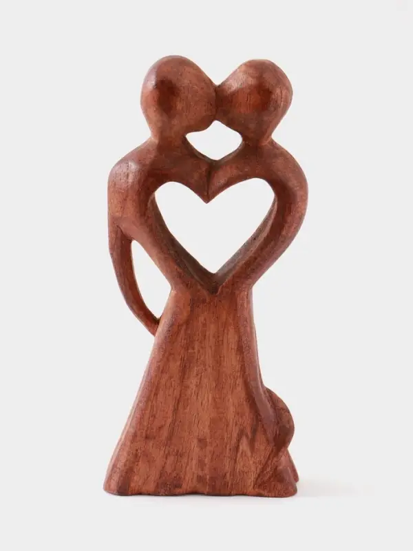 Сувенир &laquo;Узы брака&raquo;, 20&times;9&times;3 см, дерево, коричневый