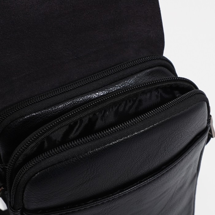 Сумка мужская, цвет чёрный Сумка мужская, цвет чёрный