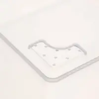 Ящики пластиковые для хранения, с крышкой, набор 2 шт.: 10 л, 16 л, прозрачно-матовый