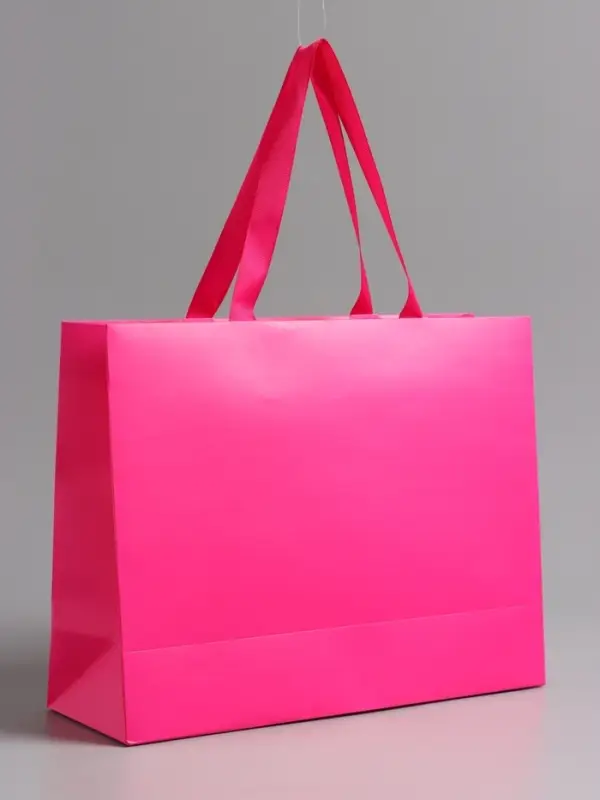 Пакет подарочный "Фуксия", 32 х 25 х 11 см