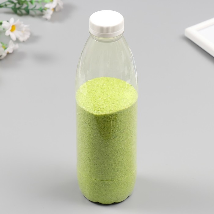 Песок цветной Песок цветной "Салатовый" 1000±50гр