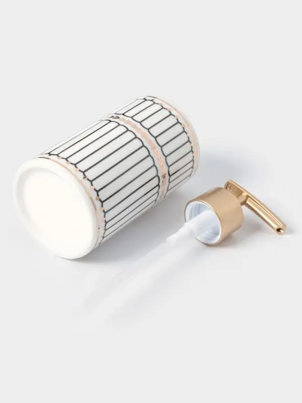 Набор аксессуаров для ванной комнаты &laquo;Греция&raquo;, 4 предмета, мыльница, дозатор 350 мл, два стакана, серый