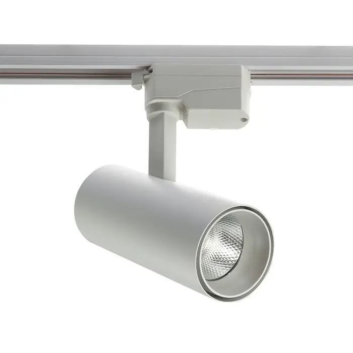 Трековый светильник TSL-100, 24 deg, 20 Вт, 1600 Лм, 4000 K, белый, свечение нейтральное белое