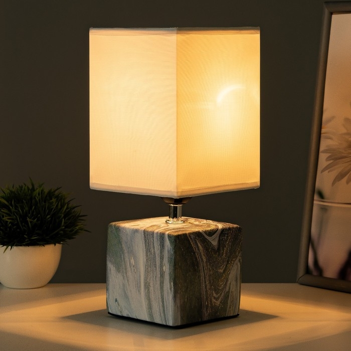 Настольная лампа Настольная лампа "Сафари" Е27 40Вт 12,5х12,5х29 см RISALUX