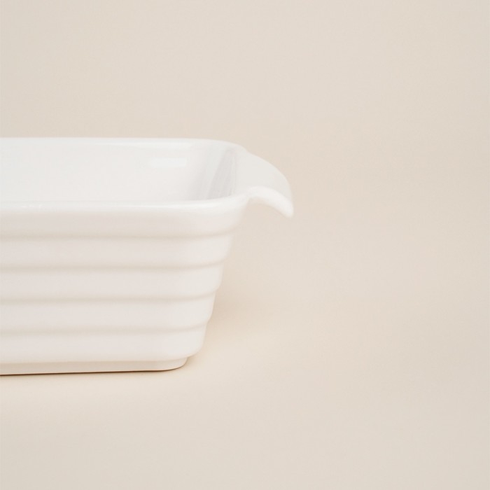 Форма для выпечки из жаропрочной керамики SL Home «Санторини», 250 мл, 15,8×9,2×4,5 см, цвет белый Форма для выпечки из жаропрочной керамики SL Home «Санторини», 250 мл, 15,8×9,2×4,5 см, цвет белый