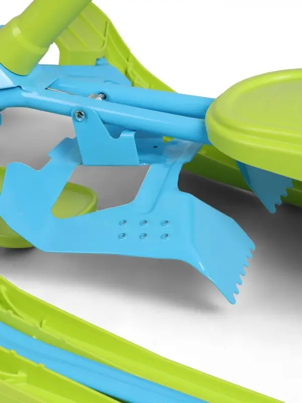 Снегокат, лимонный, голубой, ТСП/ГЛ Nika Kids Снегокат, лимонный, голубой, ТСП/ГЛ Nika Kids