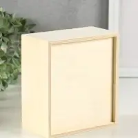 Шкатулка для росписи дерево &laquo;Комод&raquo;, 4 ящика 14&times;15.5&times;7.5 см