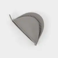 Прихватки кухонные, набор 2 шт., 9&times;4.5&times;7.5 см, силикон, серые