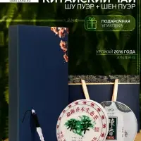 Чай китайский подарочный Пуэр (Шу+Шен), 2016 год, 714 г