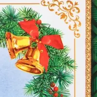 Пакет подарочный новогодний ламинированный &laquo;У Ёлочки &raquo;, 26&times;32&times;12 см