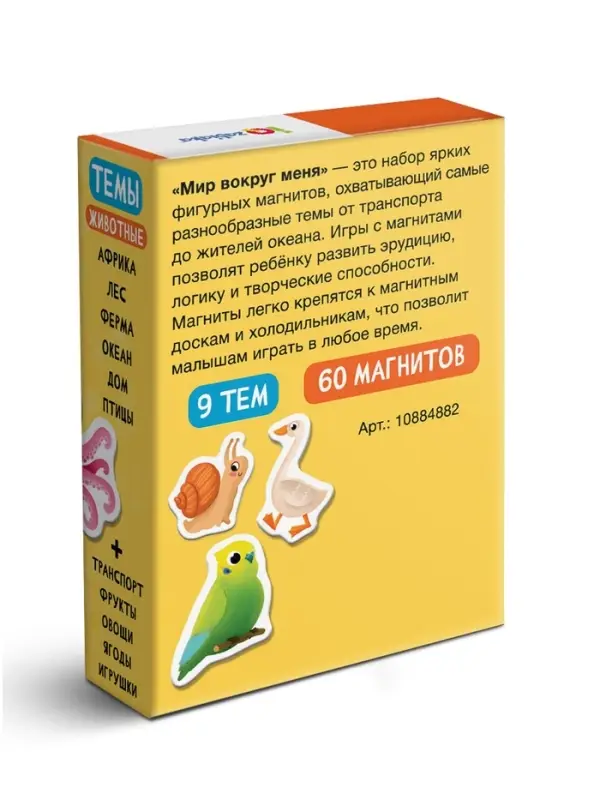 Развивающая игра на магнитах «Мир вокруг меня»