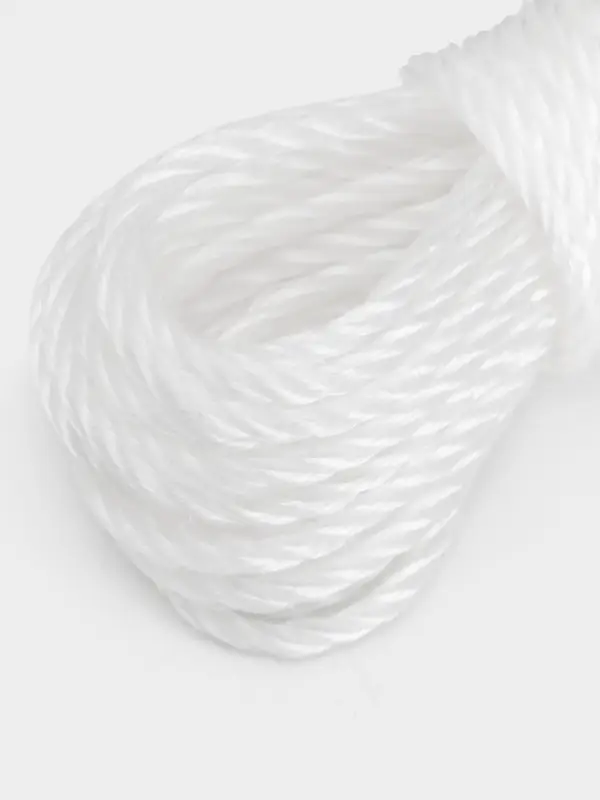 Верёвка бельевая Доляна, d=3 мм, длина 10 м, МИКС