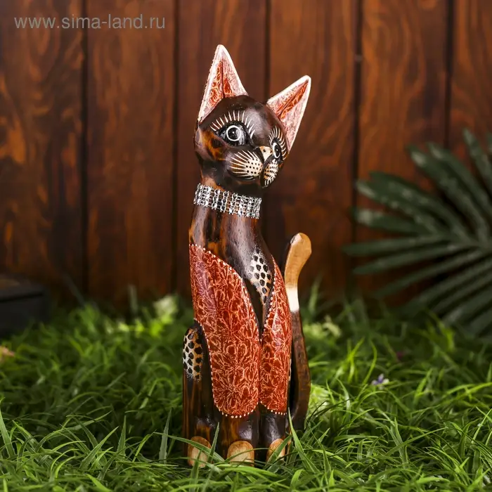 Сувенир дерево  Сувенир дерево "Кошка" 30 см