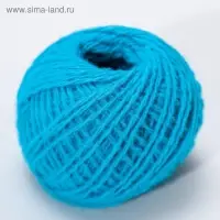 Пряжа для вязания спицами, крючком «Карачаевская», моток, 100% акрил, 100 м/40±5 г, (бирюза)