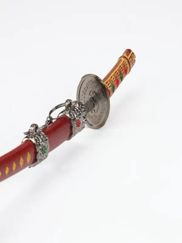 Сувенирное оружие &laquo;Катана на подставке&raquo;, 17 см, МИКС