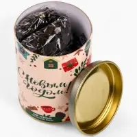 Чай подарочный в тубусе &laquo;С Новым годом&raquo;, 50 г