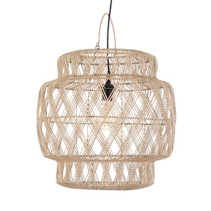 Светильник потолочный из ротанга Светильник потолочный из ротанга "Райан" 1х120Вт, Е27, 50х50х50 см