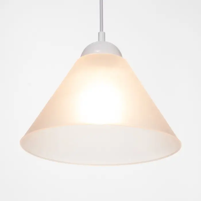 Плафон "Конус" Е27 прозрачный 25х25х15см