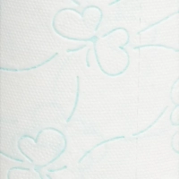 Бумага туалетная Luscan Comfort 2сл бел с зел тисн яблок 100%цел 21,9м4р/уп