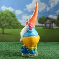 Садовая фигура из гипса &laquo;Гном с грибом&raquo;, 44&times;16&times;16 см, МИКС