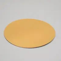 Подложка для торта, кондитерская, золото, 30 см, 0.8 мм