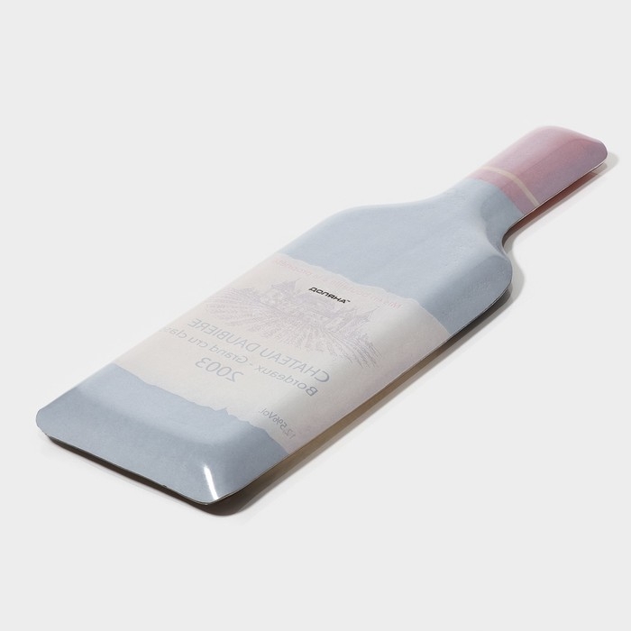 Блюдо стеклянное сервировочное Доляна «Вино», 34,5×11,5×1,5 см Блюдо стеклянное сервировочное Доляна «Вино», 34,5×11,5×1,5 см