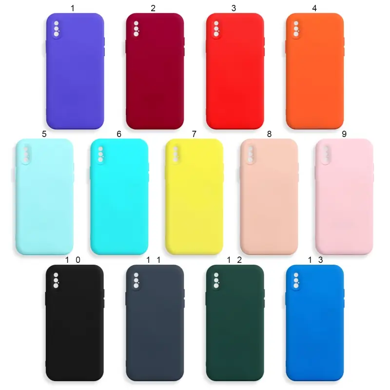 Чехол iPh XS Max Silicone WS (без лого, в прозрачном пакете) Чехол iPh XS Max Silicone WS (без лого, в прозрачном пакете)